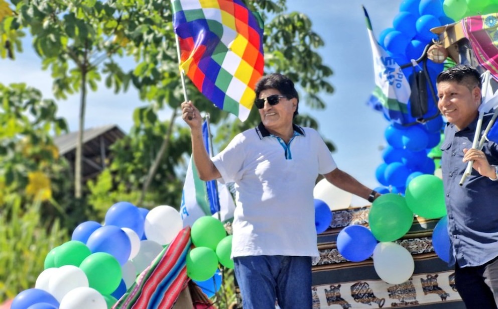 Evo Morales reapareció en Cochabamba mientras la Policía confirmó que ejecutará su orden de captura