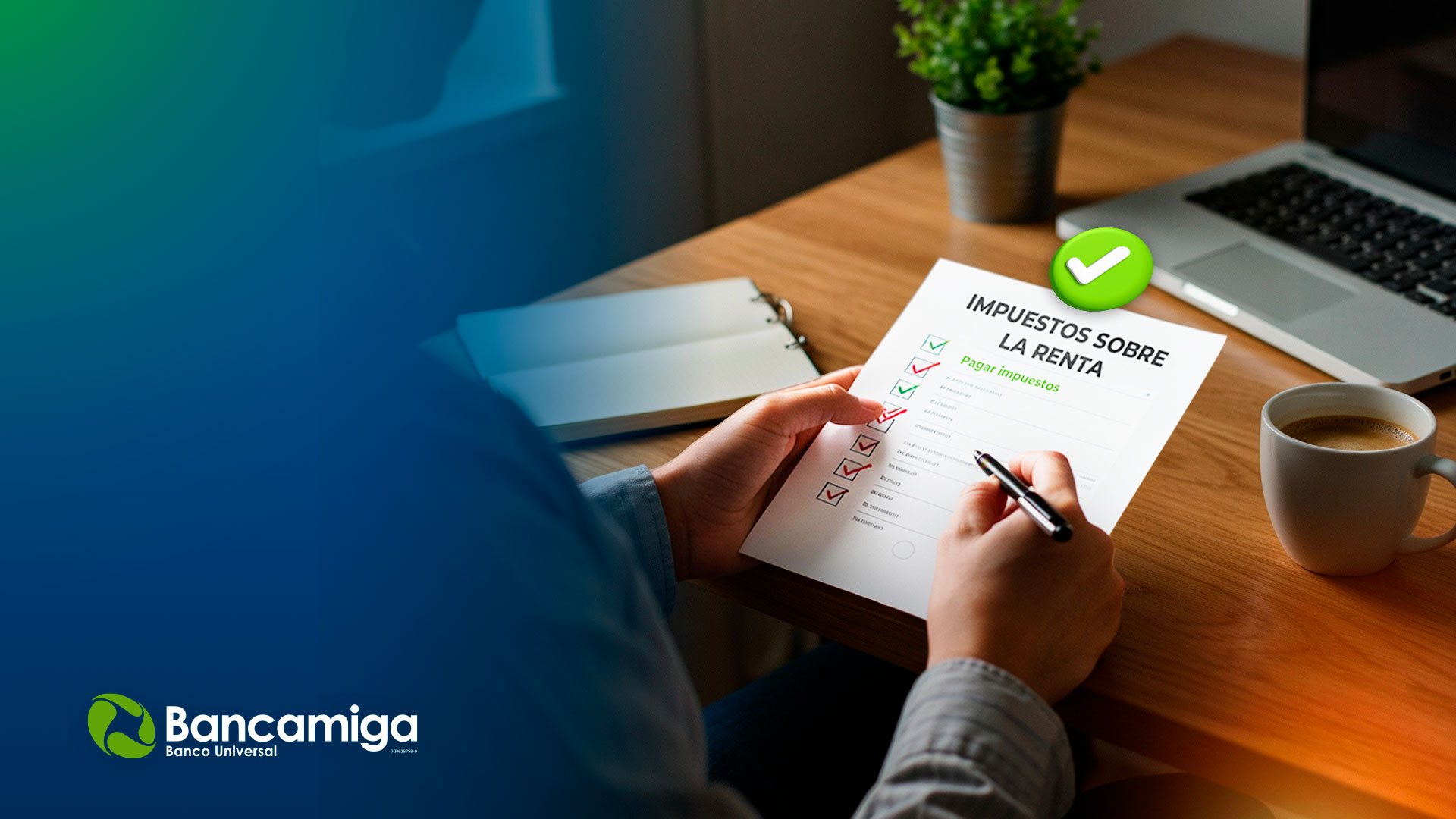 Paga tu Islr y tributos municipales con Bancamiga