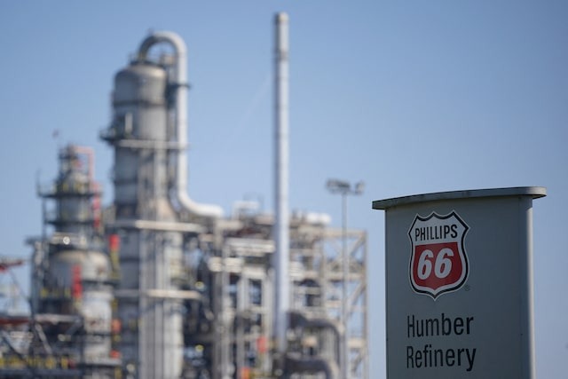 Phillips 66 puede procesar 250.000 barriles por día de crudo venezolano