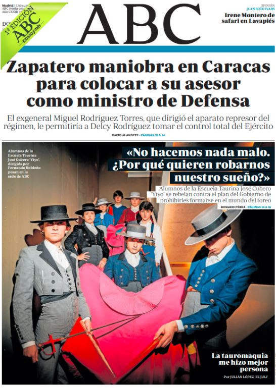 Portadas de la prensa internacional de este domingo 8 de febrero de 2026