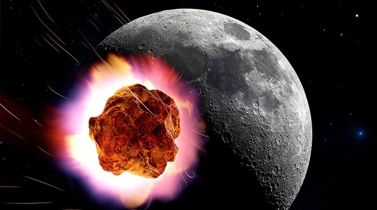 "Sería como 6,5 millones de toneladas de TNT": Un asteroide se dirige hacia la Luna y el riesgo de impacto aumenta