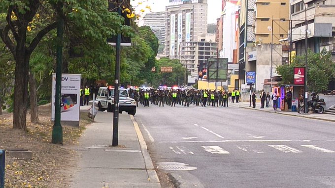 Caos en Baruta: Régimen militarizó Bello Monte este #20Feb y revelaron el insólito motivo (VIDEO)