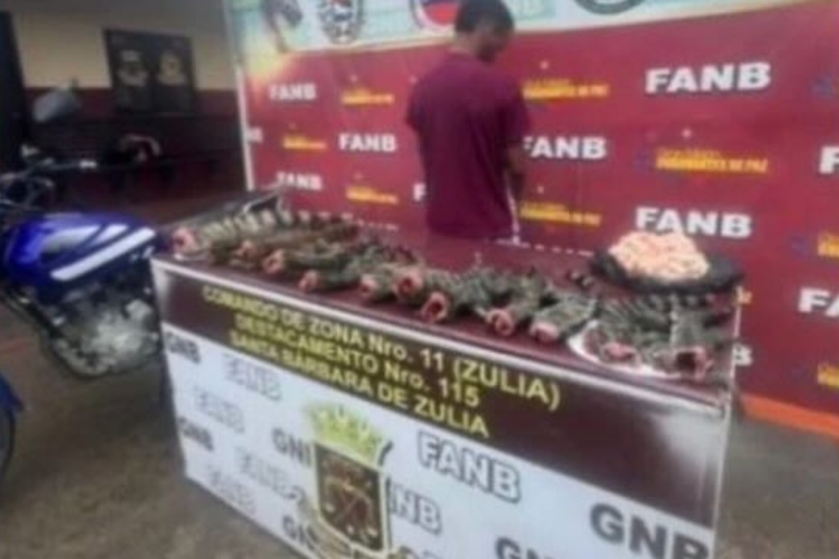 Se dedicaba a cazar iguanas y comercializarlas en Zulia, pero terminó tras las rejas
