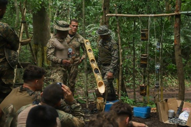 Fuerzas militares de EEUU perfeccionan habilidades de guerra en la selva panameña