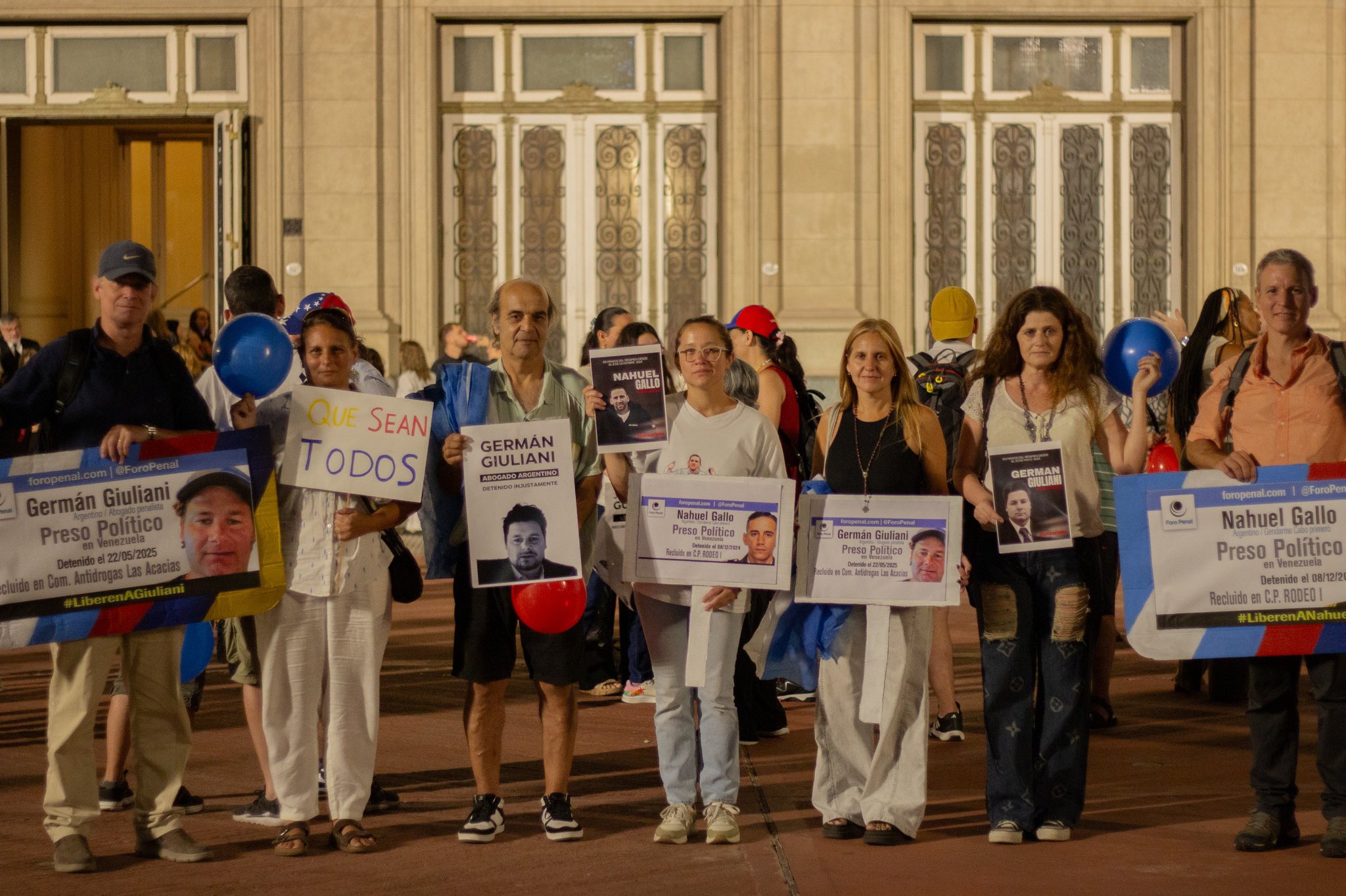 Esposa de Nahuel Gallo sigue presionando por la liberación del gendarme argentino preso en El Rodeo I
