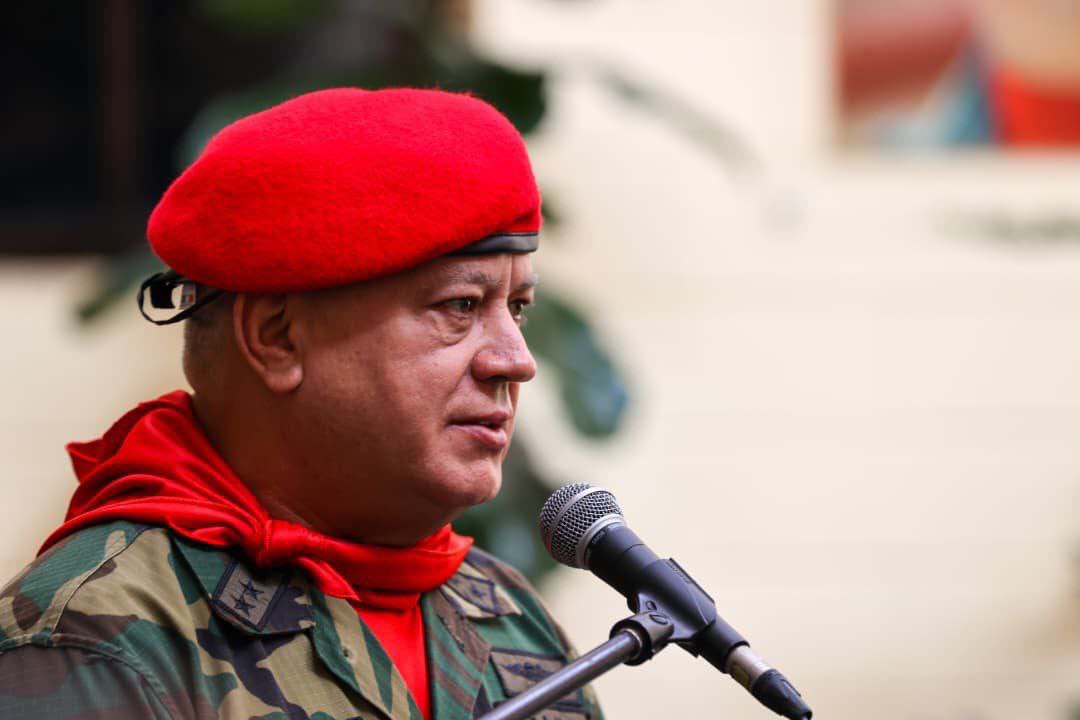 El chiste del día: Diosdado Cabello dijo que el chavismo es el único que garantiza la paz en Venezuela