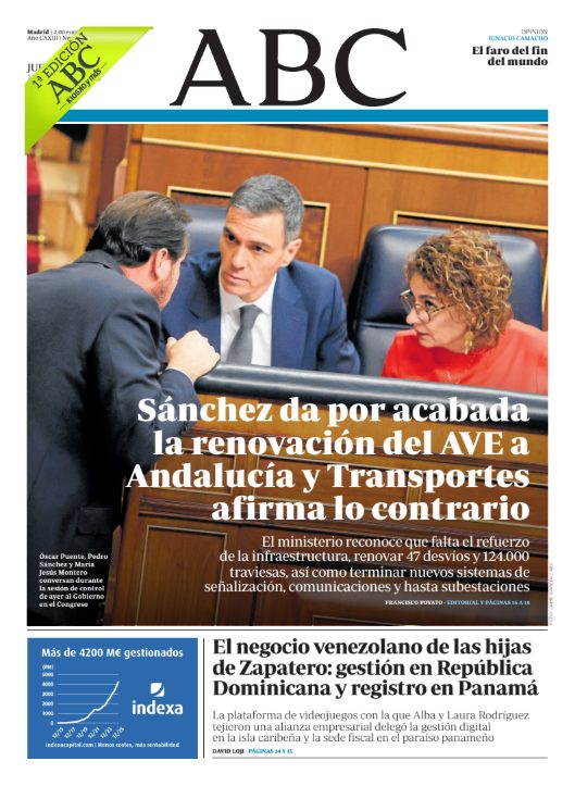 Portadas de la prensa internacional de este jueves 12 de febrero de 2026