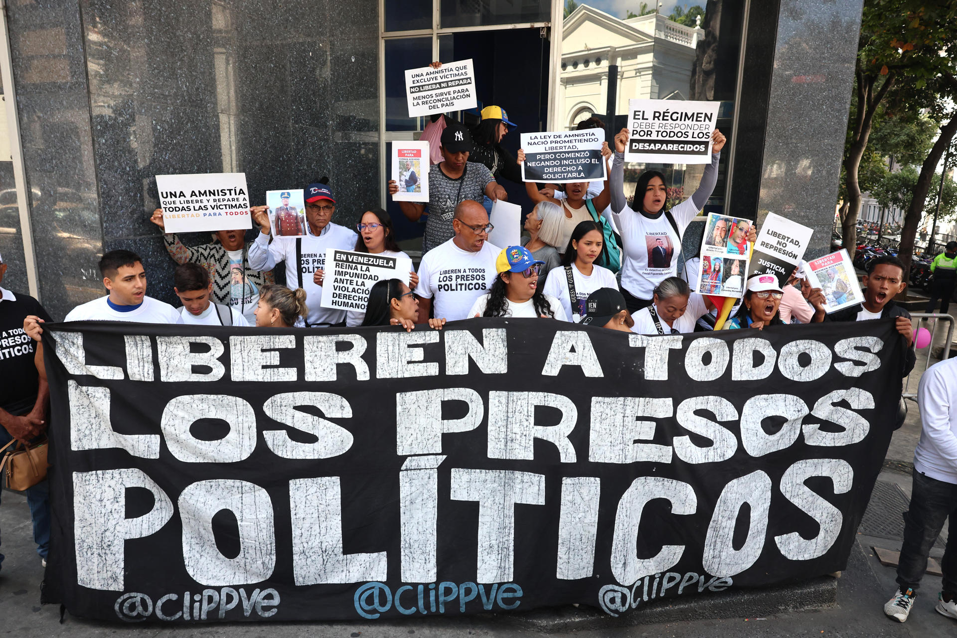 Clippve exigió a la AN chavista atender solicitudes de familias para aplicar amnistía a los presos políticos