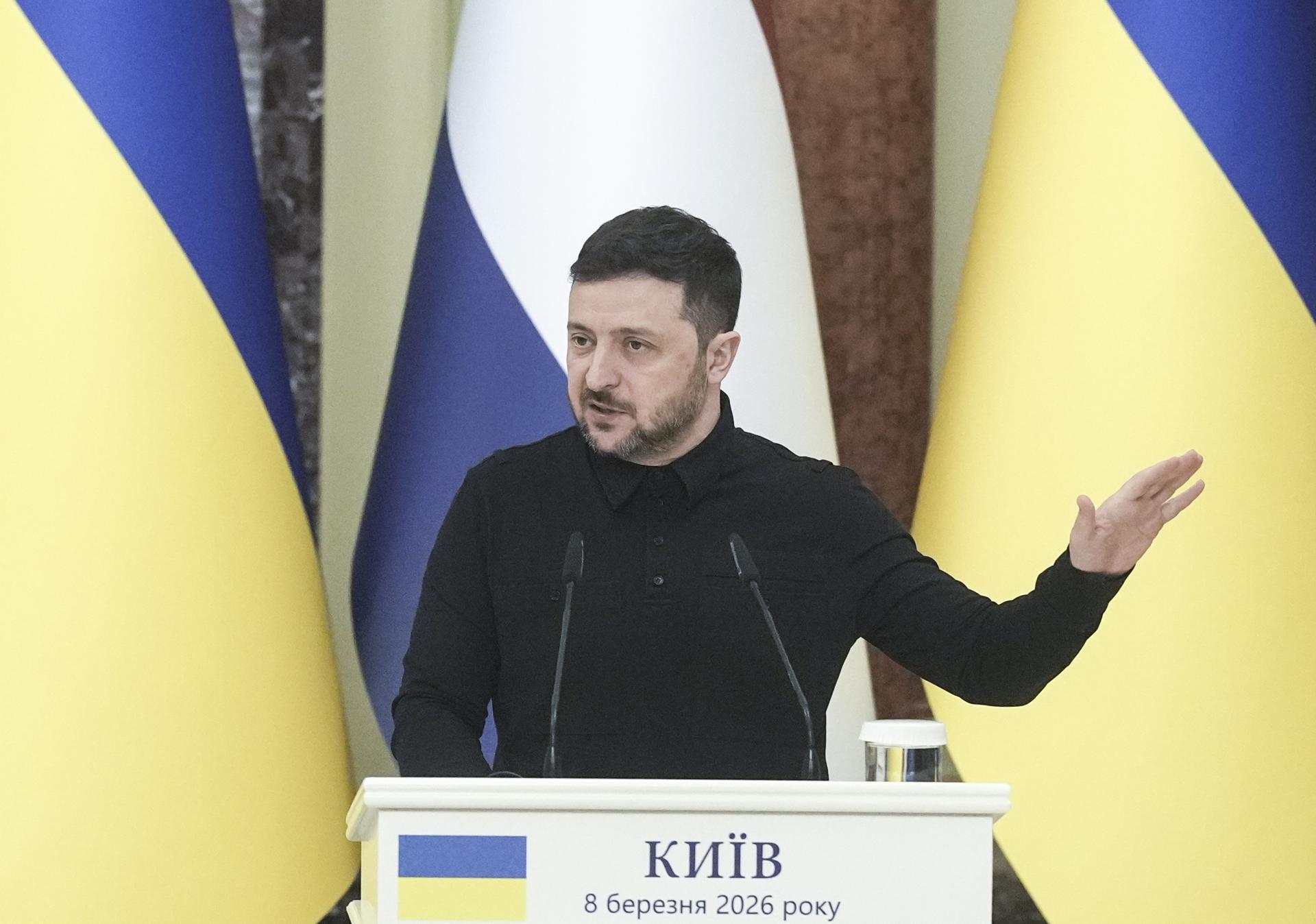 Zelensky informa del aplazamiento de la reunión con Rusia y EEUU por la guerra en Irán
