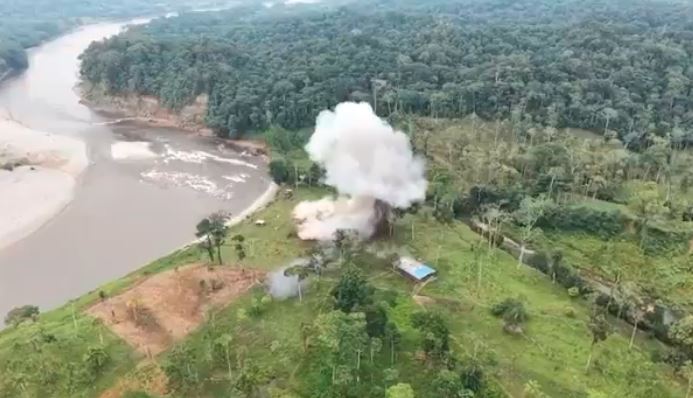 Histórico: EEUU apoyó a Ecuador para destruir una red clave del narcoterrorismo en la Amazonía (VIDEO)