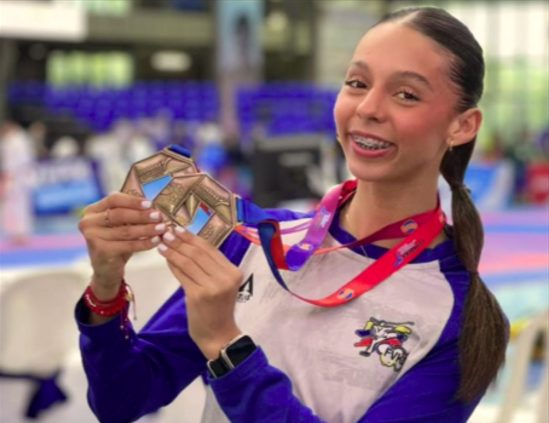 Venezuela sigue celebrando: Anabella Acevedo logró doble oro en Centroamericano de Karate
