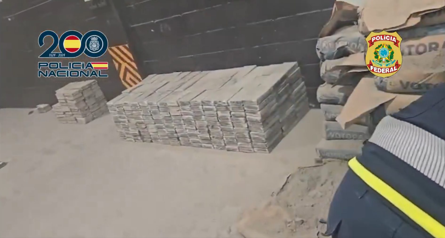 Una operación de Brasil y España decomisó 1,5 toneladas de cocaína en manos de la Mocro Maffia