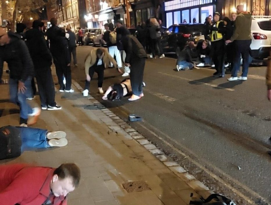 VIDEO: conductor de origen indio arrolló a una multitud en Reino Unido