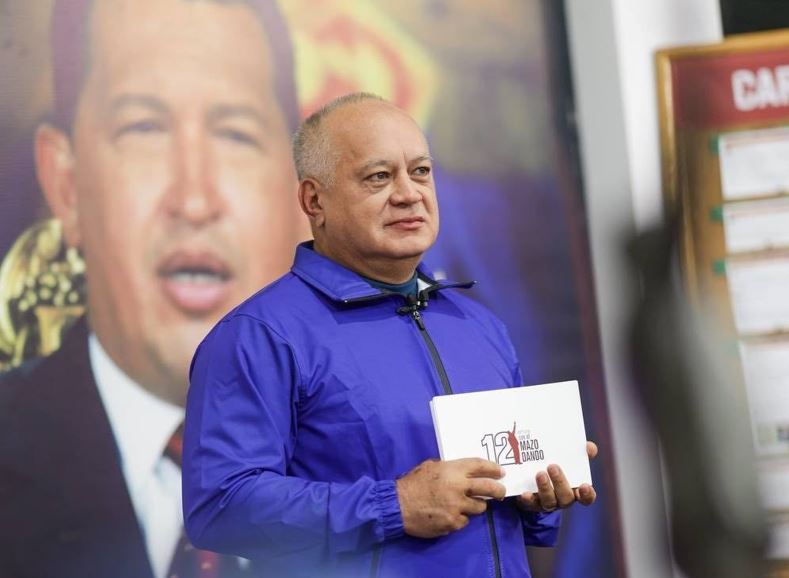 El chiste del día: Diosdado Cabello comparó la seguridad en Venezuela con la de Italia y Suiza