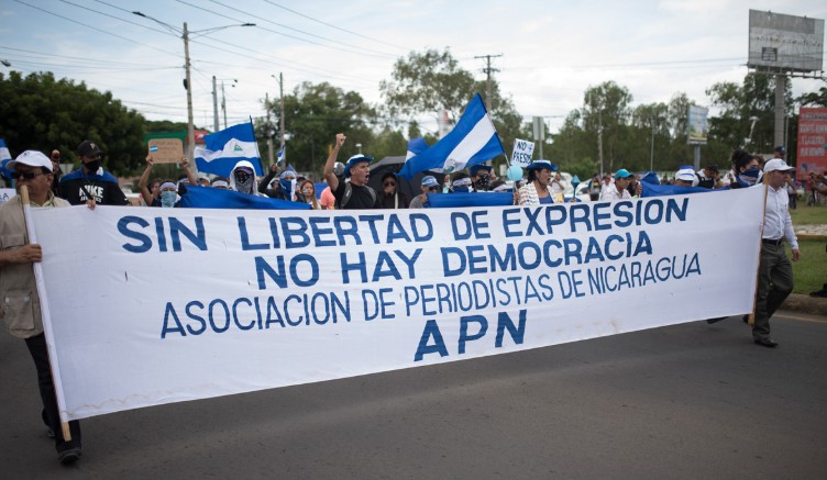 Nicaragua ocupa el penúltimo lugar entre los países con libertad de prensa, según la SIP