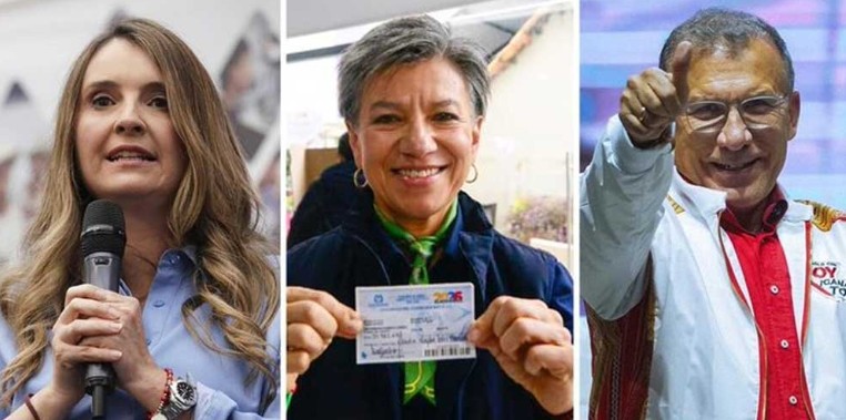 Los tres candidatos que buscan cambiar el escenario de las presidenciales en Colombia