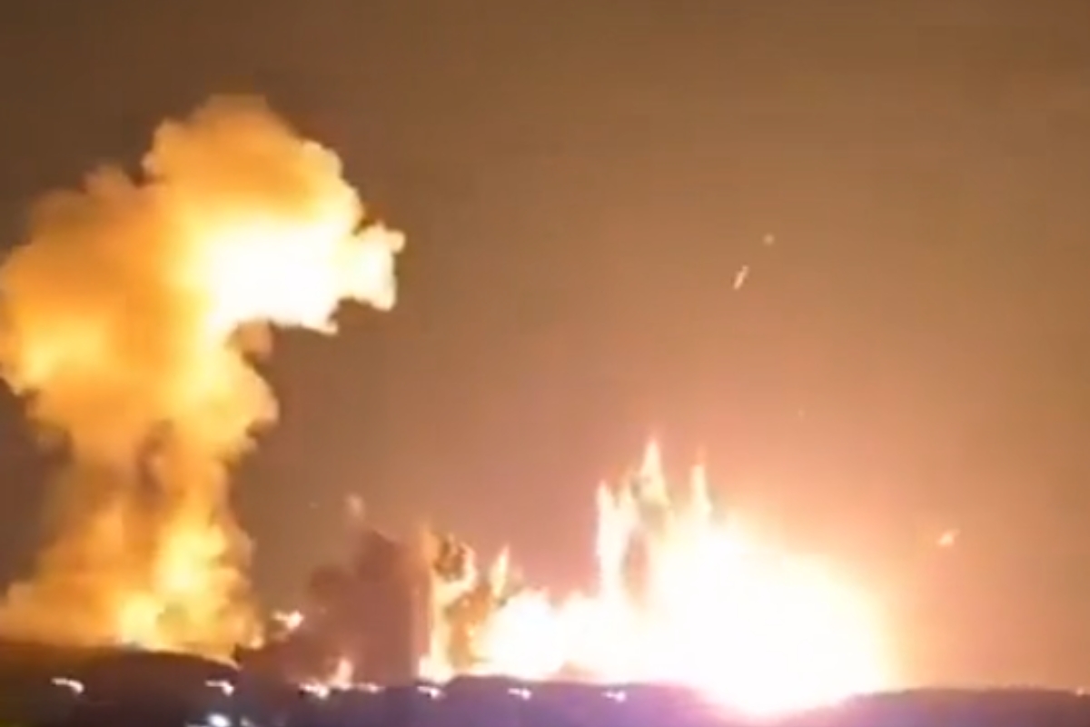 Trump compartió VIDEO de ataque militar masivo sin detallar ubicación