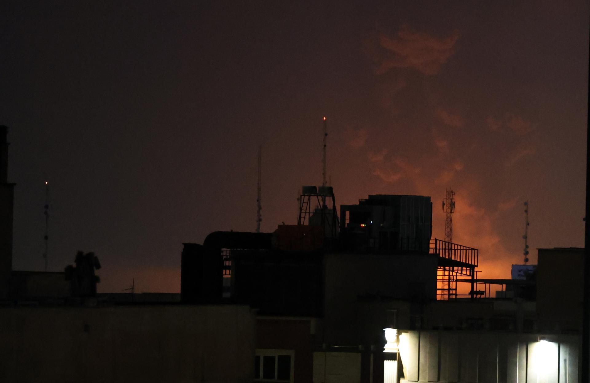 Israel bombardeó el centro de misiles y drones de la Guardia Revolucionaria de Irán