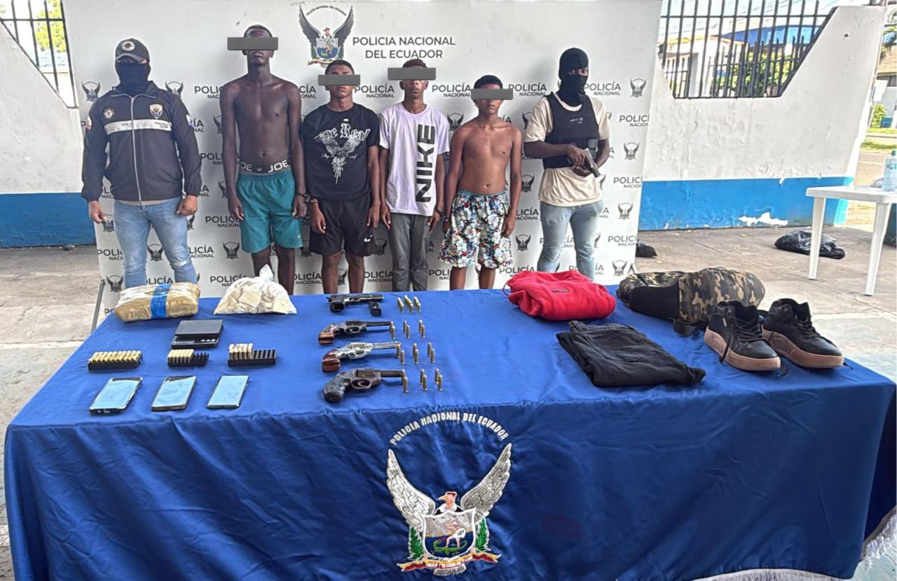 Ecuador capturó al cabecilla de peligroso grupo criminal dedicado a planificar extorsiones y sicariatos