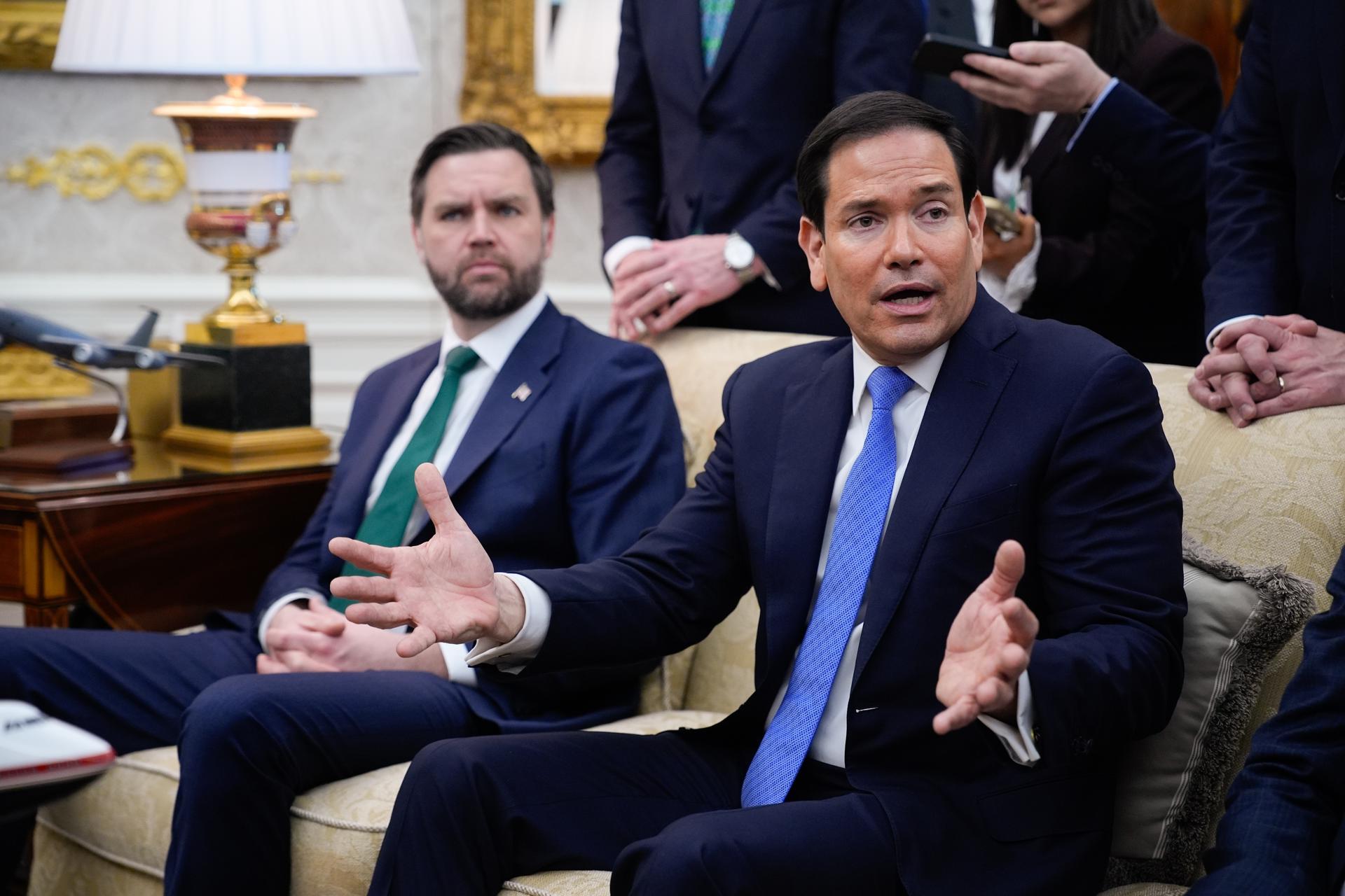 Marco Rubio dice que operación militar en Irán terminará "en cuestión de semanas"