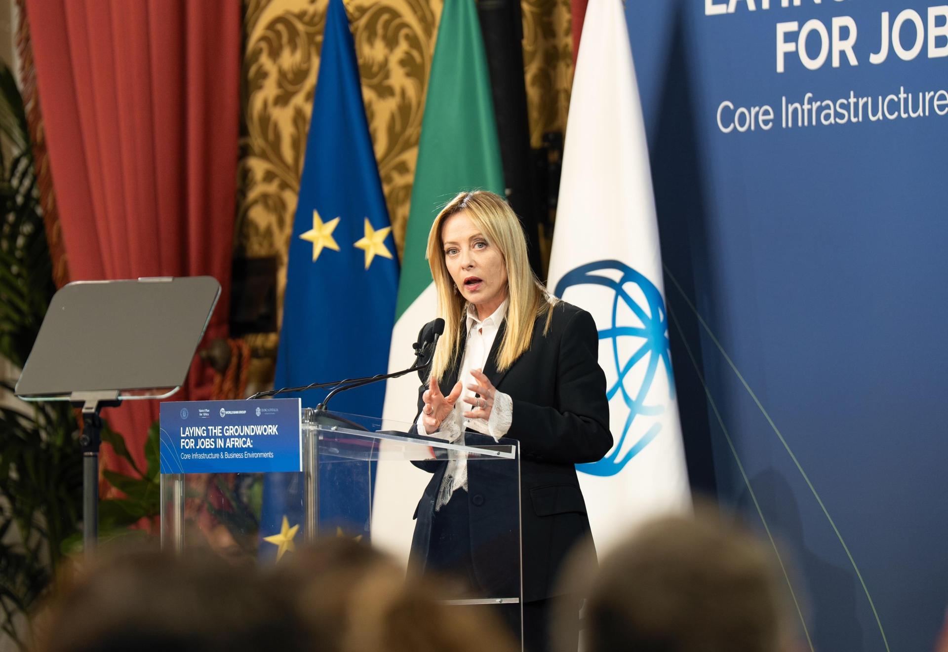 Giorgia Meloni aseguró que Italia apuesta por el diálogo para evitar escalada de la guerra contra Irán