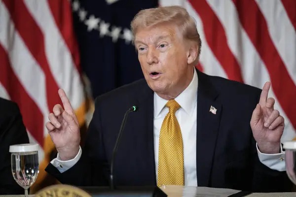 VIDEO: El "pelón" que tuvo Donald Trump al referirse sobre su relación con Delcy Rodríguez