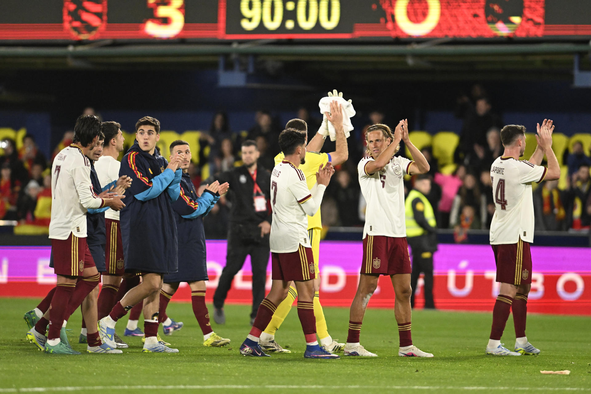 España no se despeinó y goleó a Serbia en su preparación al Mundial 2026