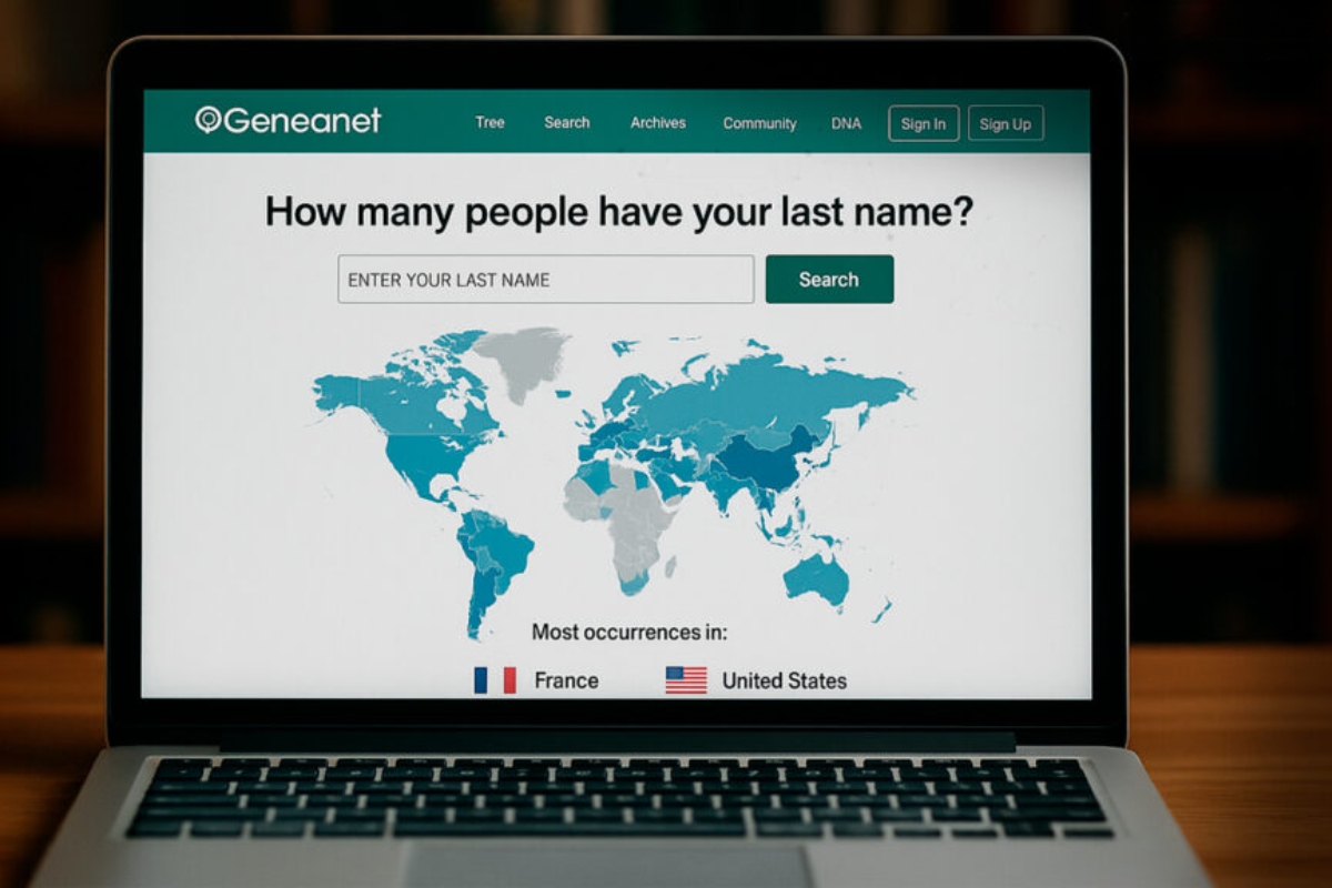 El sitio web que te muestra de forma gratuita el origen de tu apellido