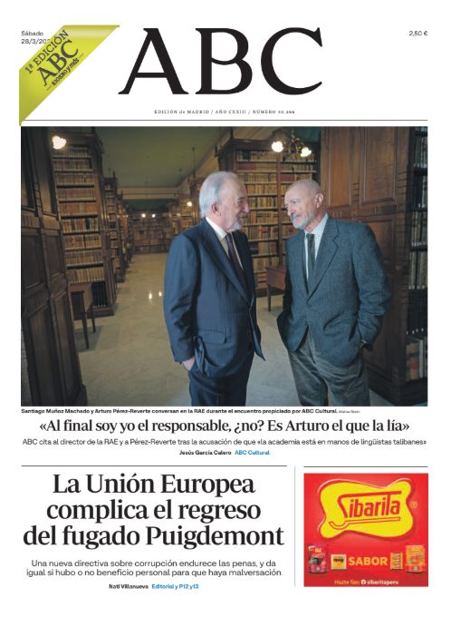 Portadas de la prensa internacional de este sábado 28 de marzo de 2026