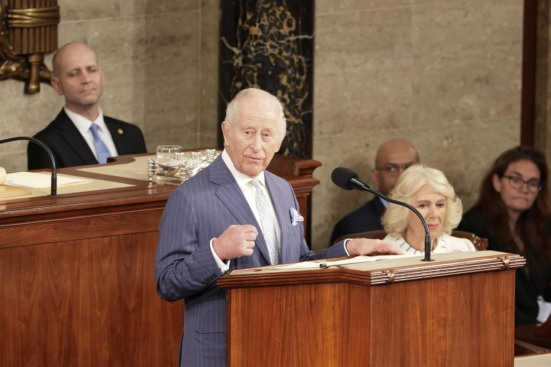 “Nunca tendrán éxito”: Carlos III condenó atentado contra Trump ante el Congreso de EEUU