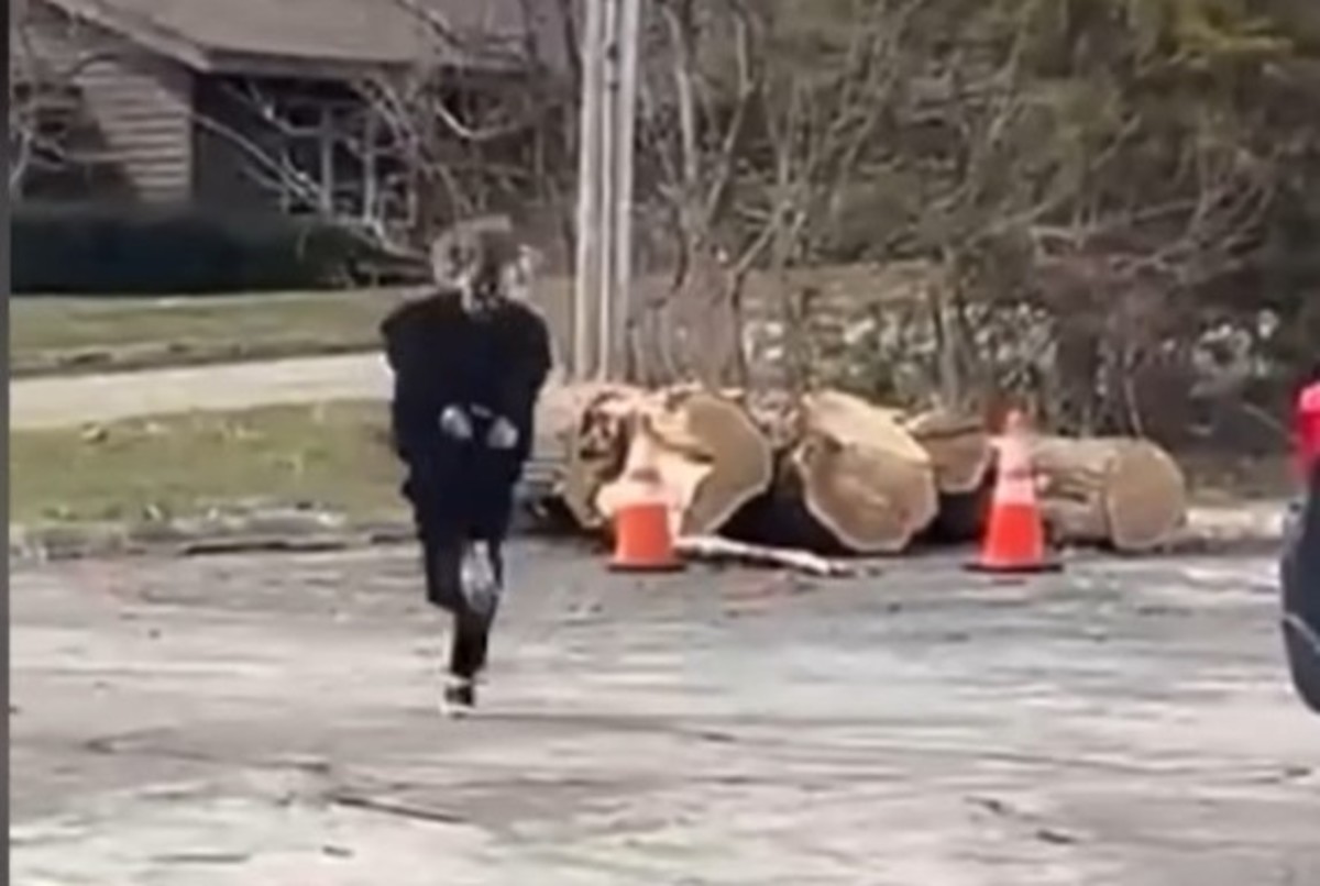 VIDEO: Fue detenida y esposada en Míchigan, pero escapó de la patrulla de una manera insólita