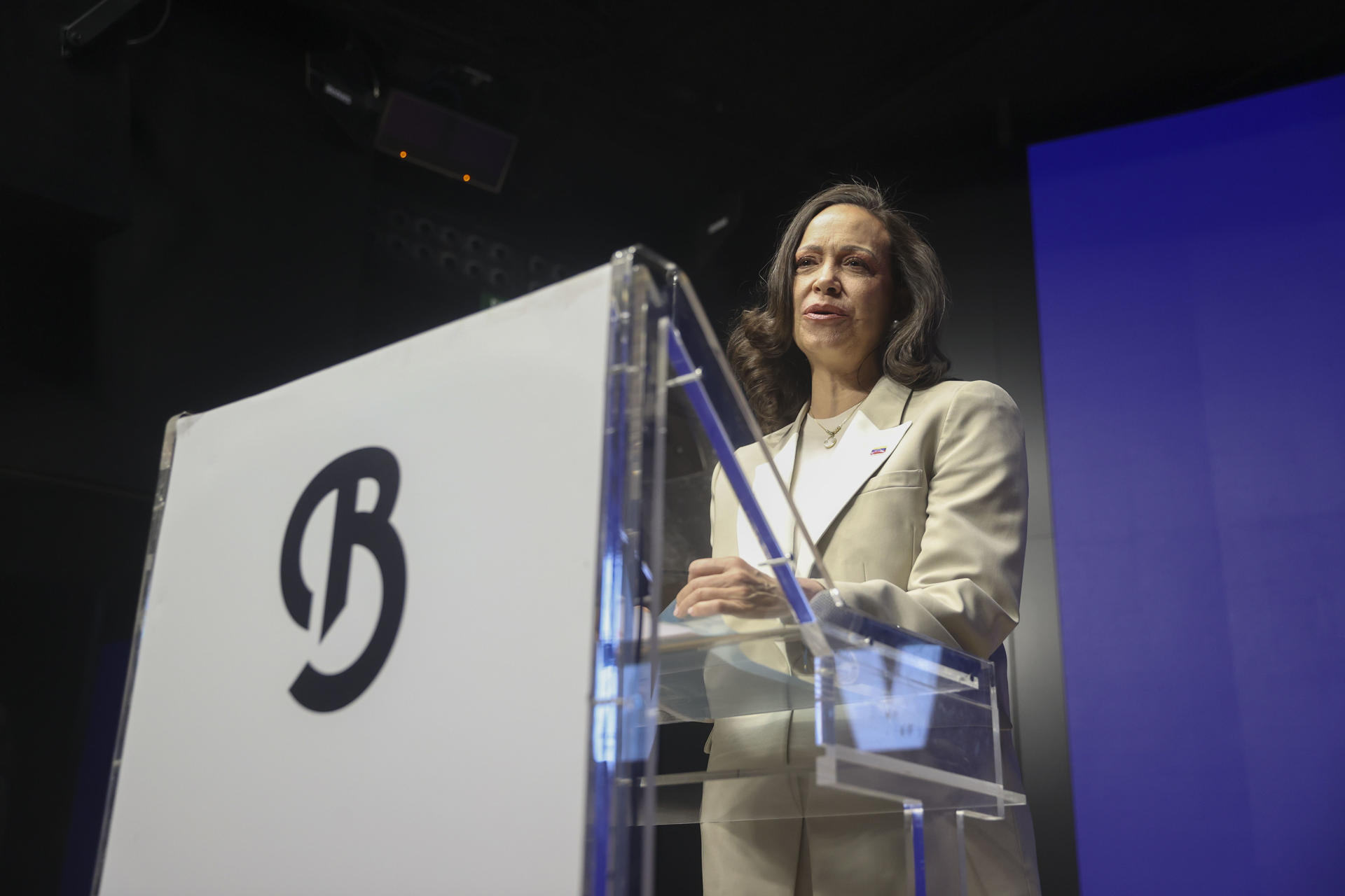 María Corina Machado afirmó que Delcy Rodríguez representa "el caos, la violencia y el terror" (VIDEO)