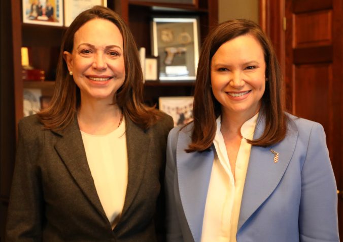 María Corina Machado agradece apoyo de la senadora Ashley Moody a la democracia en Venezuela