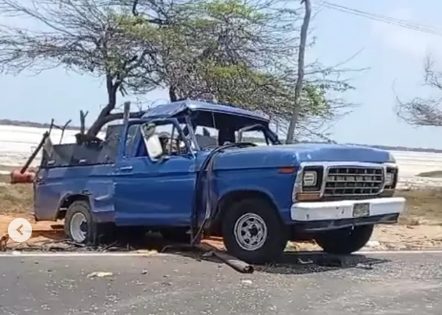 ACCIDENTE VIAL LA GUAJIRA: ONCE HERIDOS