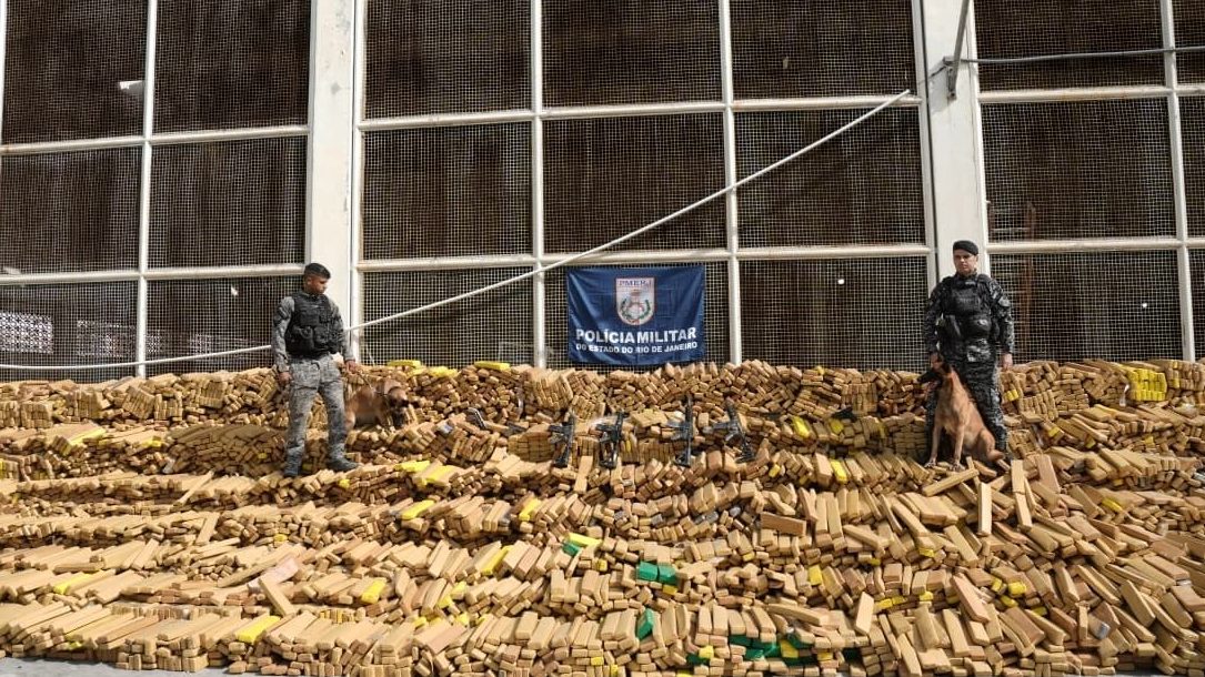 Decomiso récord en Brasil tras la incautación de 48 toneladas de marihuana (VIDEO)