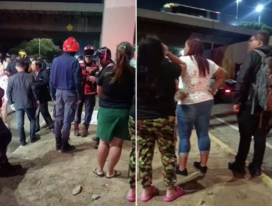 VIDEO: hombre perdió la vida tras lanzarse al vacío desde el Distribuidor Antímano