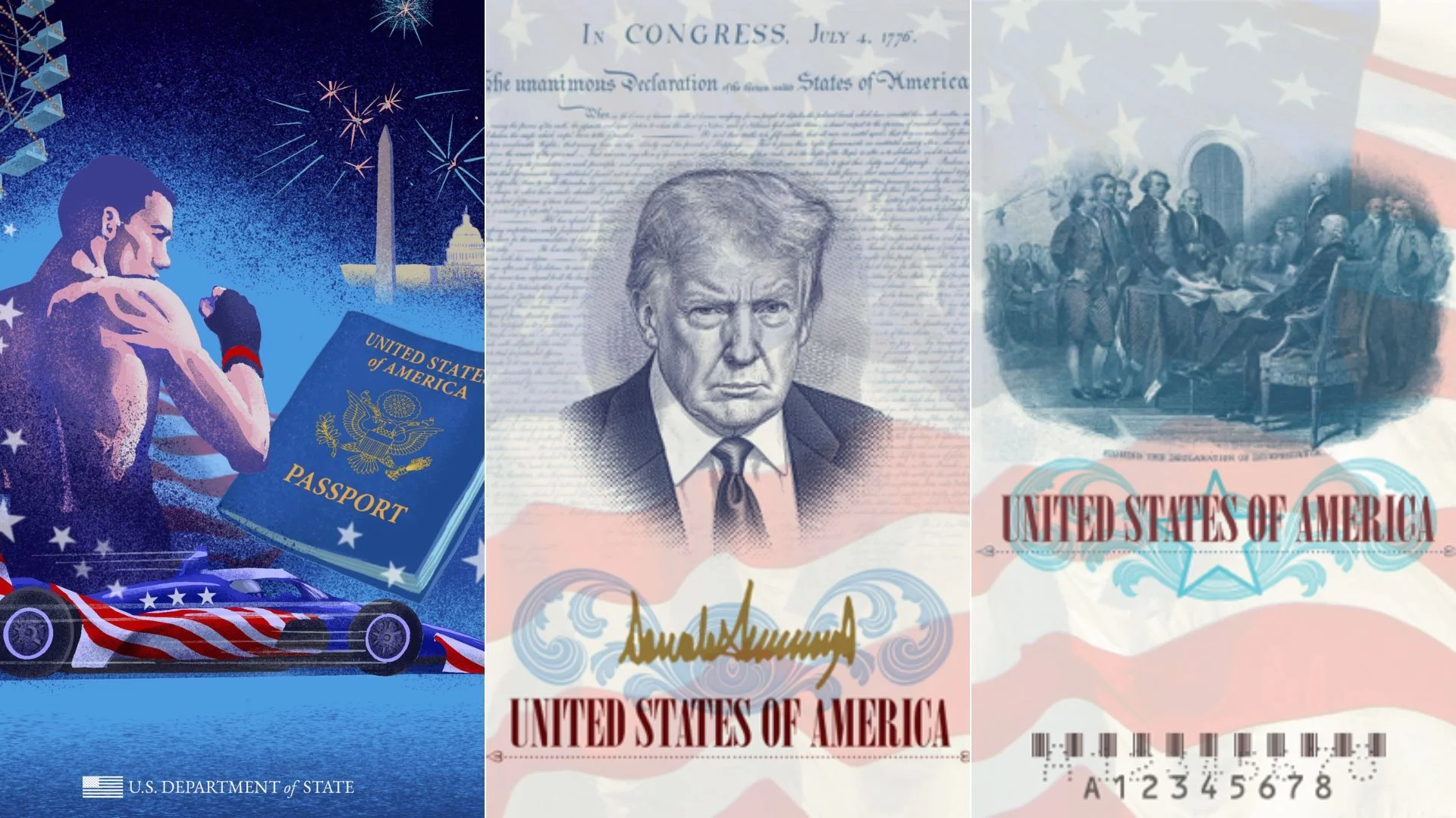 EEUU lanzará pasaportes edición limitada: así será el llamativo diseño