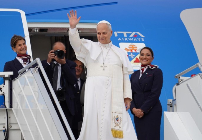 Argelia recibe por primera vez a un Papa