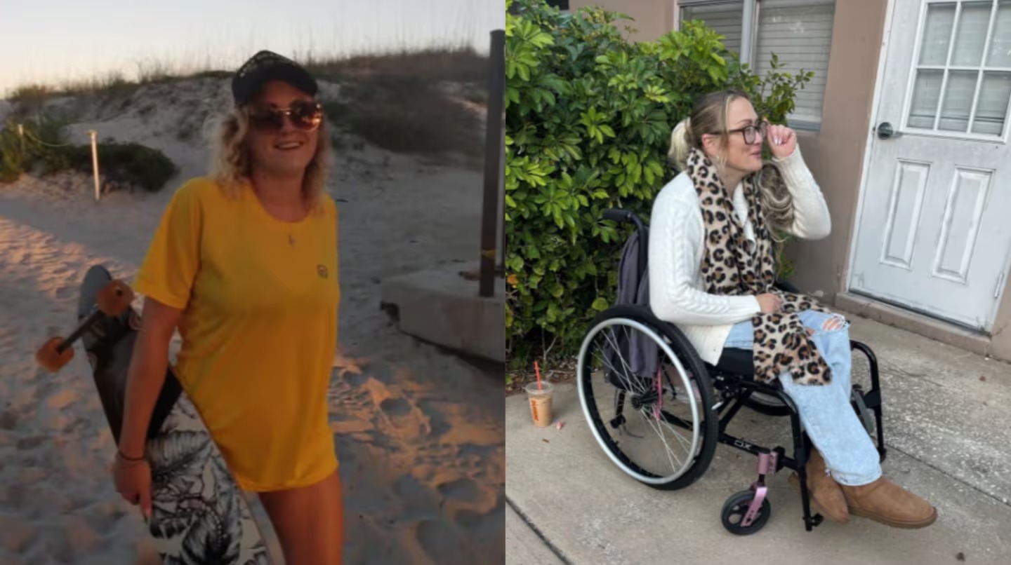 La pesadilla de Erica Mays en EEUU: Tenía escalofríos, se durmió y al despertar no sentía las piernas