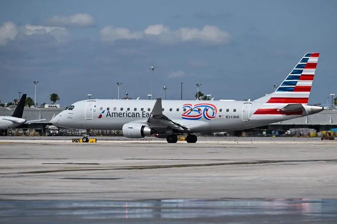 Llegó a Miami el primer vuelo directo a EEUU procedente de Venezuela en siete años