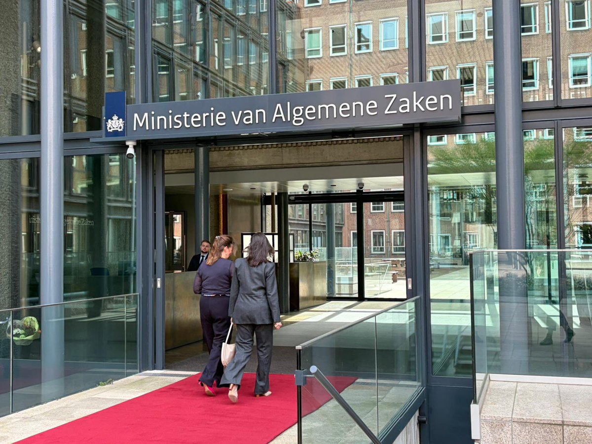 María Corina Machado llegó a Países Bajos para reunirse con el primer ministro Rob Jetten (FOTOS)