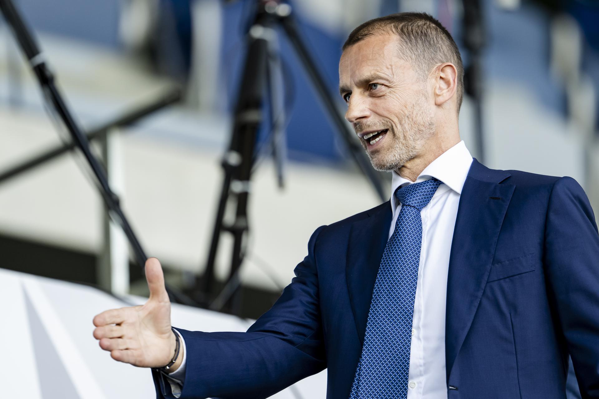 Presidente de la Uefa admitió que 