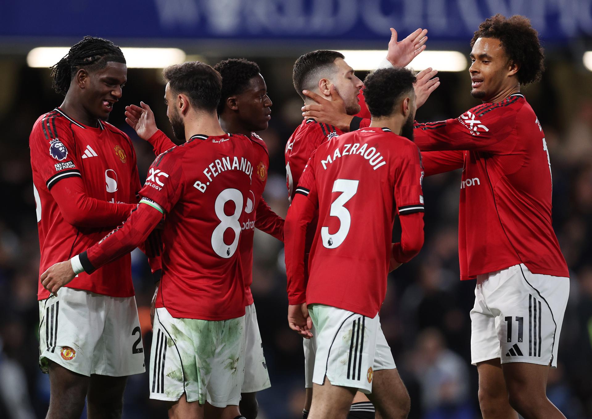 Manchester United consiguió importante victoria contra el Chelsea en la Liga Premier