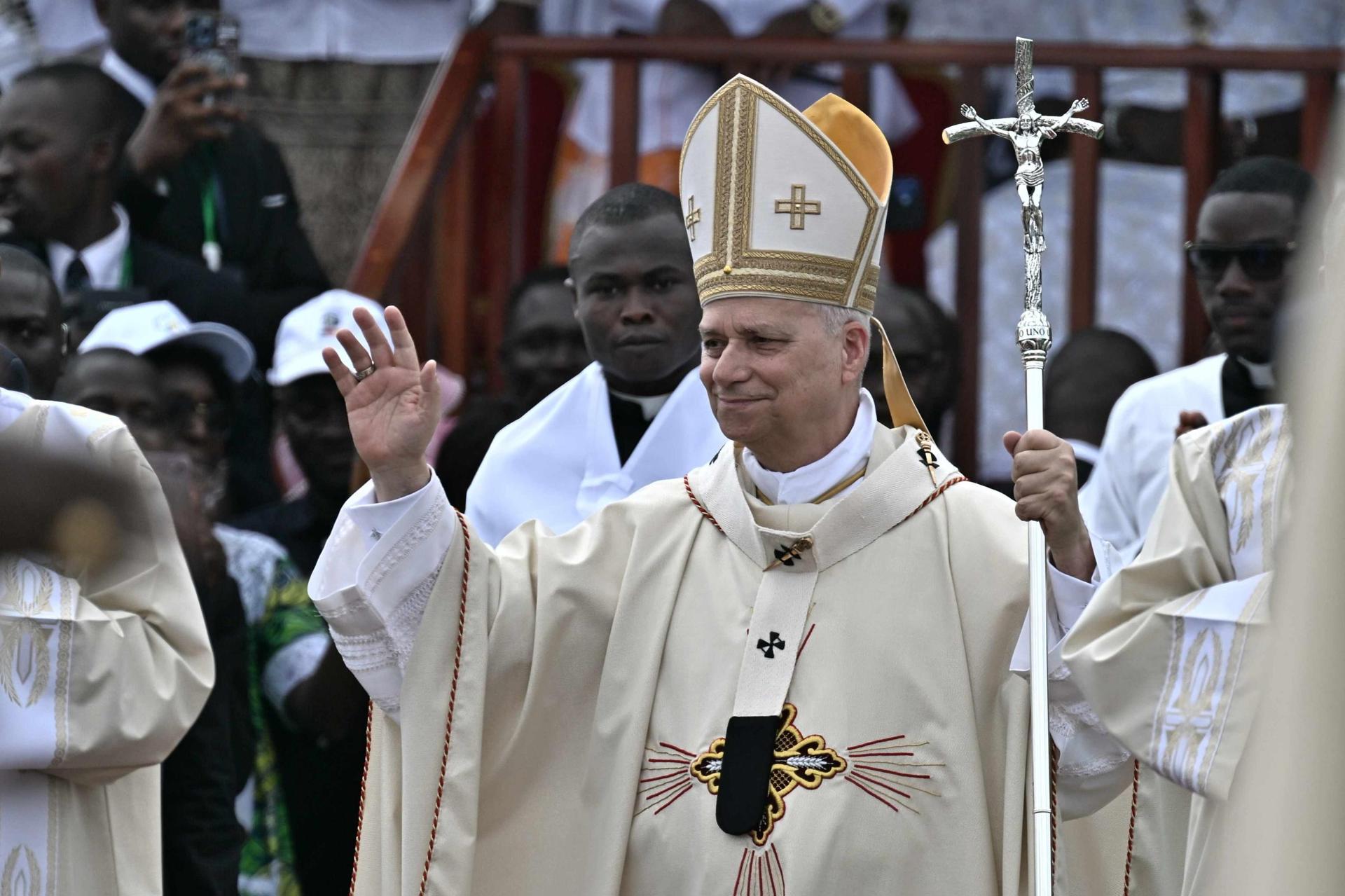 El papa León XIV dijo desde Camerún que hay "pan para todos si no se acapara"