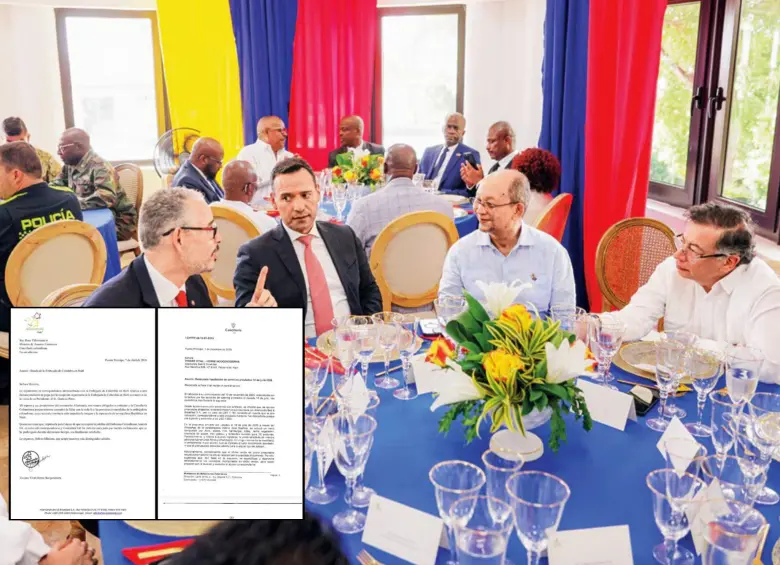 Escándalo en Haití: Restaurante le reclama al gobierno de Petro por millonaria cuenta sin pagar luego de su visita