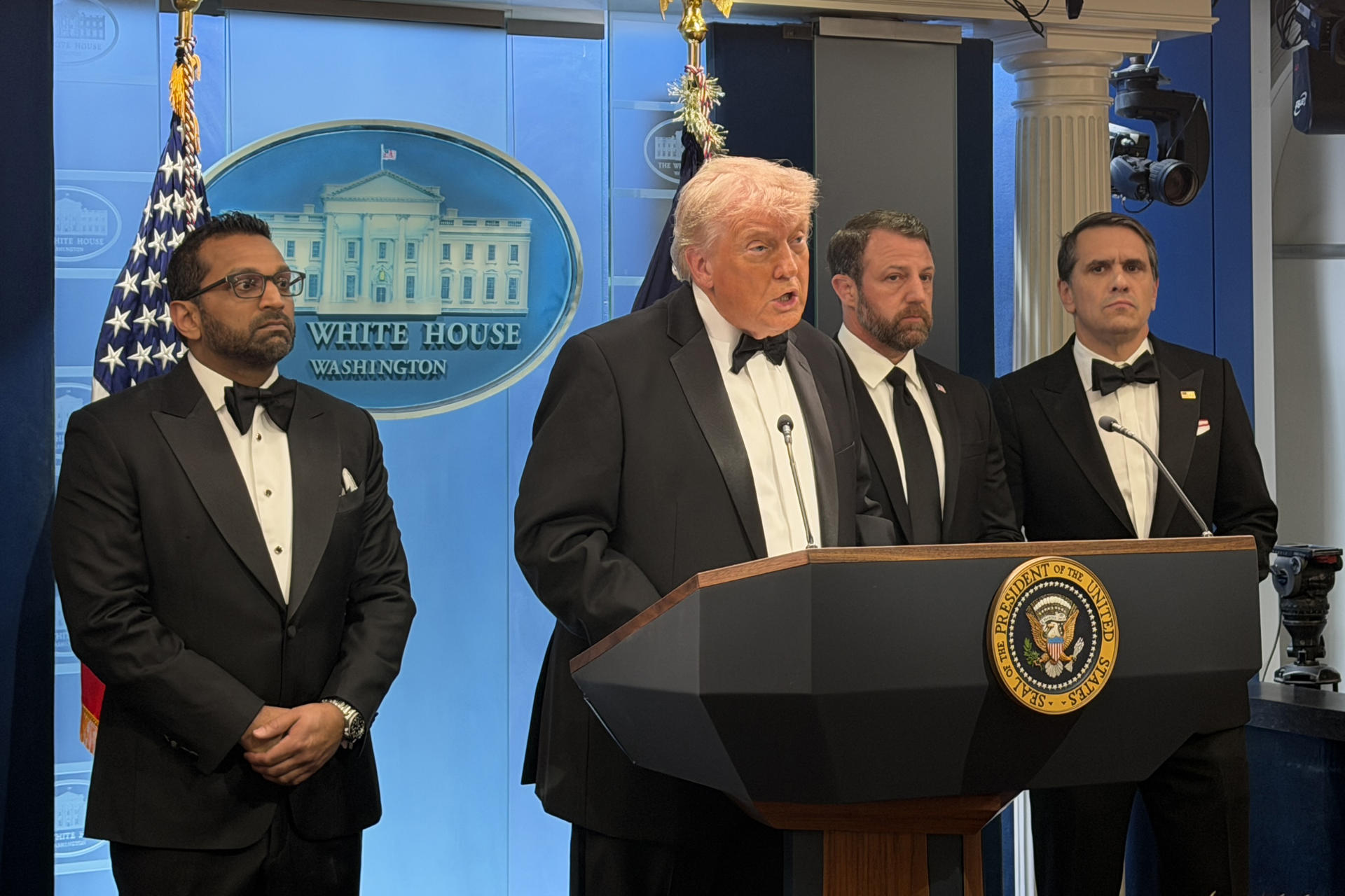 Trump exige acelerar su salón de baile en la Casa Blanca tras el tiroteo en la cena de corresponsales
