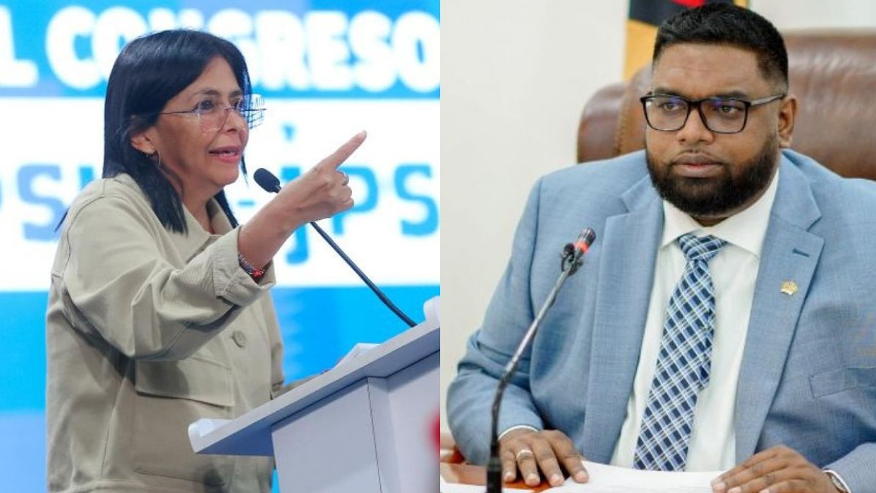 Presidente de Guyana manifestó estar dispuesto a reunirse con Delcy Rodríguez en medio de disputa del Esequibo
