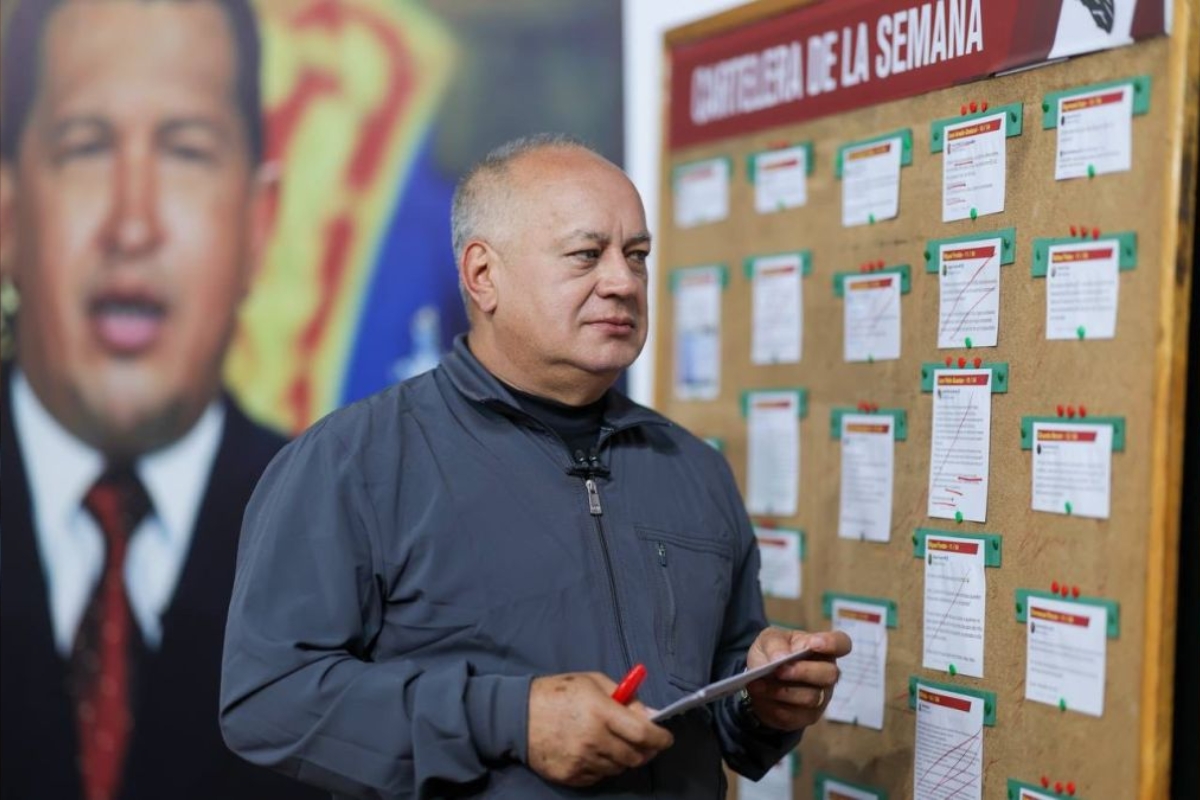 Diosdado Cabello rompió el silencio por la llegada de John Barrett, el nuevo encargado de negocios de EEUU