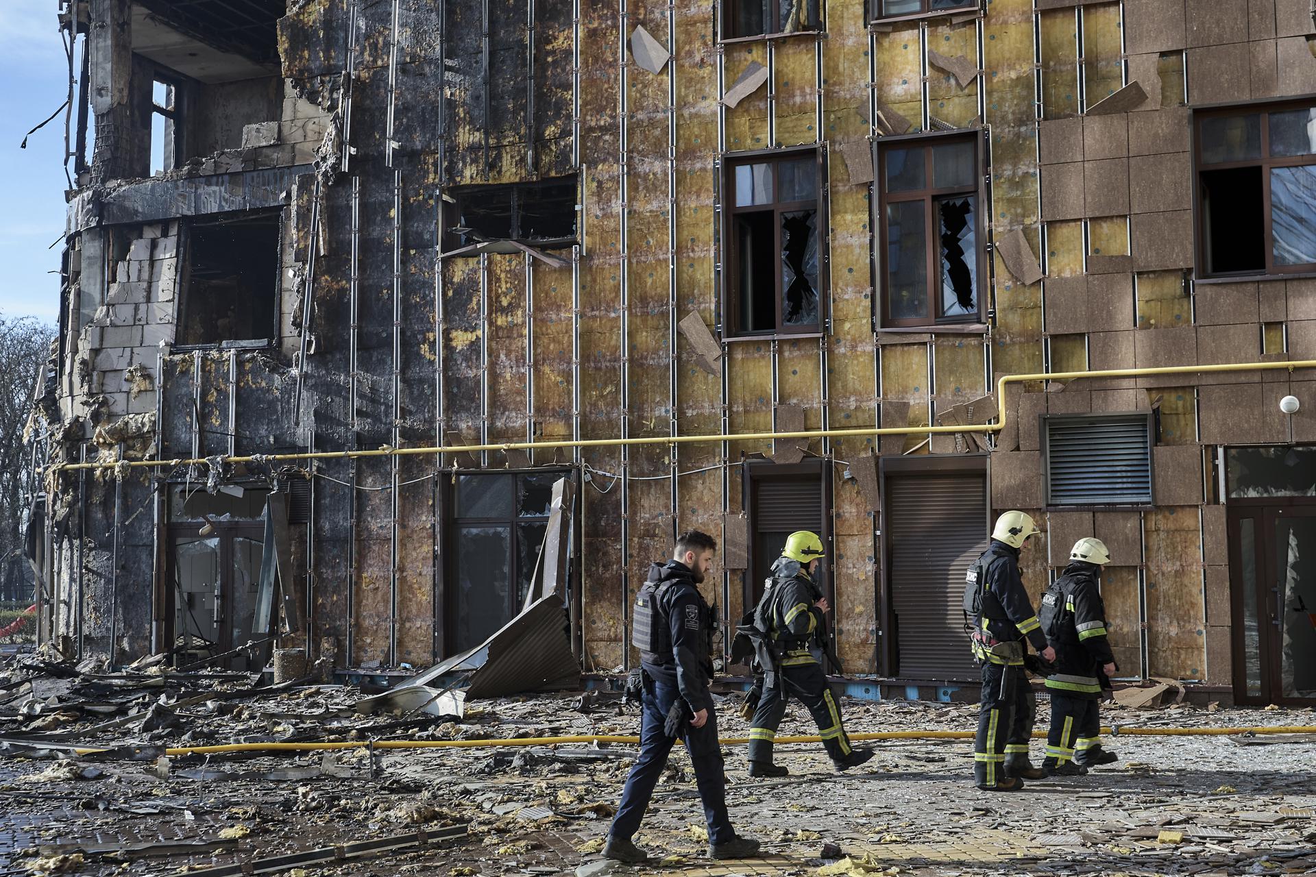 Rusia atacó a plena luz del día con misiles y drones varias regiones del centro de Ucrania