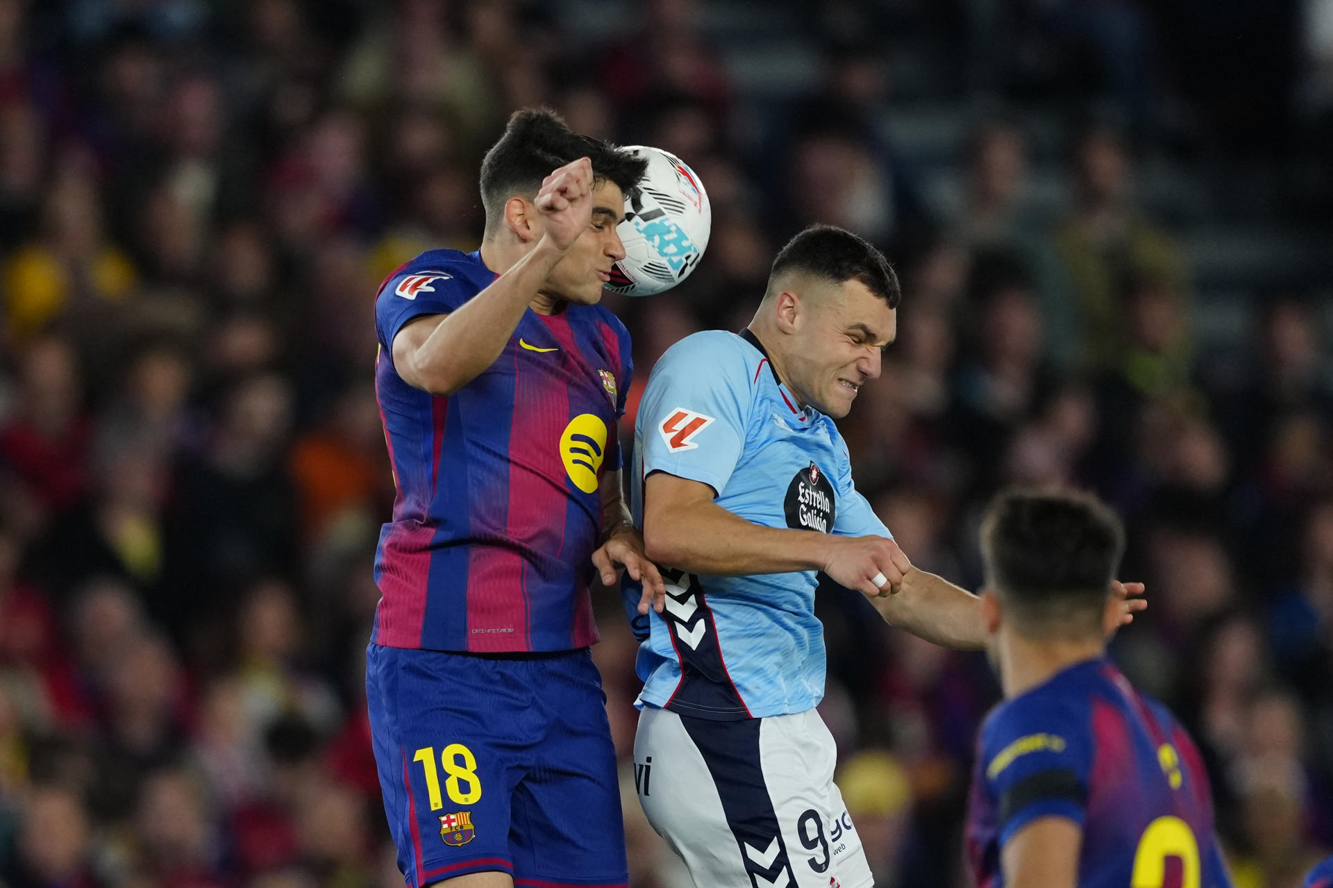 El motivo por el que el partido entre Barcelona y Celta de Vigo fue detenido por 20 minutos